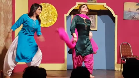 anmol Shahzadi & riama khan hot stage mujra and nice performance