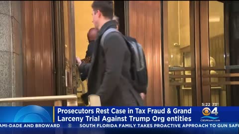 Prosecutors Rest In Trump Organization Criminal Tax Fraud Trial
