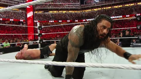 Roman reigns vs brok Lesnar