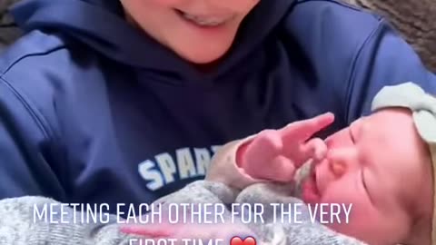 Cute Toddler Says Her Sister's Name For The First Time