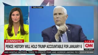 Pence: "History will hold Donald Trump accountable."