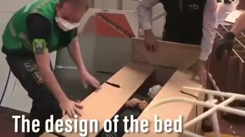 Hospital Beds that Double as a Coffin (WTF)