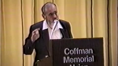 Rabbi Meir Kahane at University of Minnesota 1990 part 2 of 2