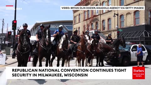 Security Perimeter has been increased at the RNC In Milwaukee, WI