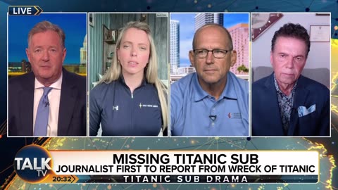 "It's An Awful Feeling" - Titanic Reporter Breaks Down Talking About Missing Submersible