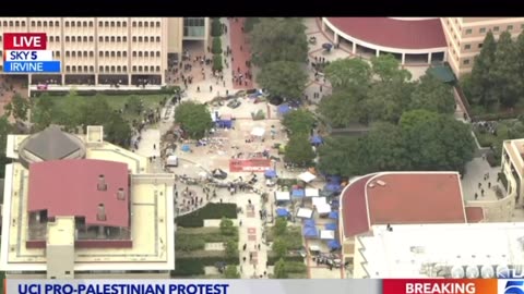 UC Irvine protests: Cops expected to storm encampment