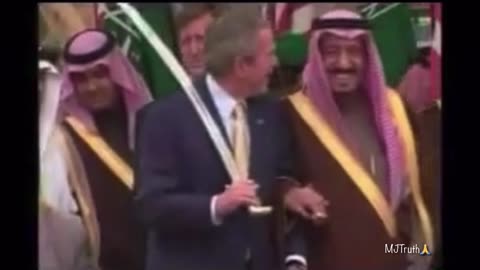 George Bush - Once Received a Ceremonial Sword Dance in Saudi Arabia