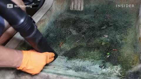 How 6 Years Of Mold In A Car Is Deep Cleaned Deep Cleaned