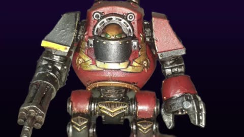 Blood Angels contemptor dreadnought - Painted by DJMGIB