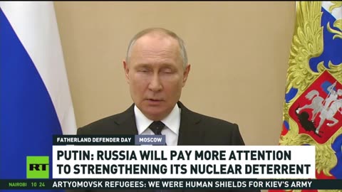 Putin: Russia Will Strengthen Its Nuclear Deterrent