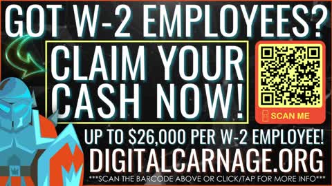 Got W-2 Employees? 🇺🇸 U.S. Businesses Can Apply For The ERC