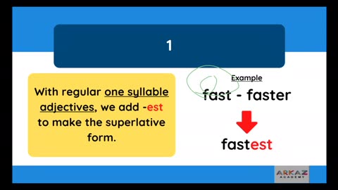 Superlative adjectives