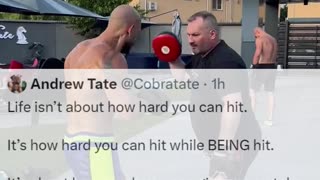 Andrew Tate: How Hard Can You GET HIT & Punch Back?