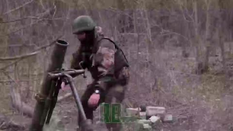 The Ukrainian opornik in the Limansky direction was dismantled with the help of a 122-mm mortar