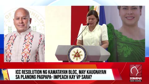 ICC Resolution ng Kamatayan bloc may kaugnayan sa pagpapa-impeach kay VP Sara?