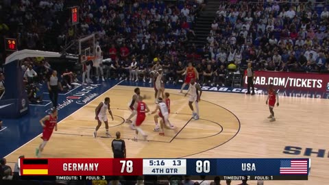 USA vs GERMANY _ USAB SHOWCASE _ FULL GAME HIGHLIGHTS _ July 22, 2024