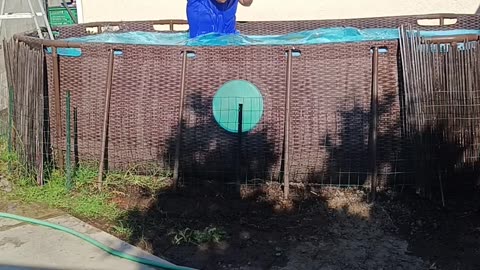 Shadow Boxing In Pool to end Workout!