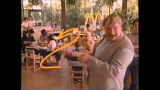 July 6, 1986 - John Madden Visits the Golden Arches (2 Commercials)