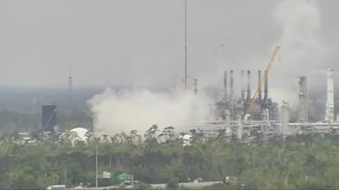 Big Chemical Cloud Released Near Biolab In Louisiana