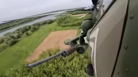 Multi-purpose attack helicopters and the fire support group of the army aviation in action