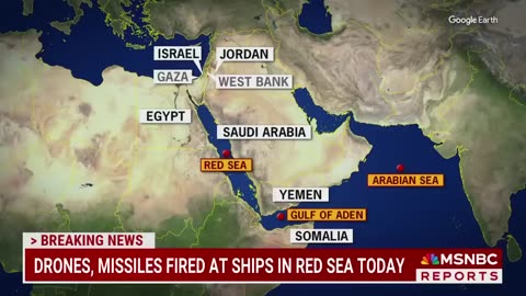 U.S. warship deflects Houthi drone attacks in the Red Sea