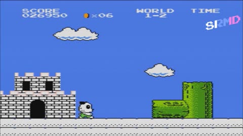 Pandamar (Super Mario Bros hack) [Bootleg Famicom Games + Bootleg Game Endings]