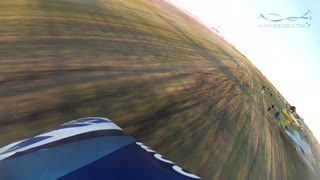 POV: Insane maneuvers from stunt plane