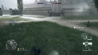 Battlefield 1 Blowing up two tanks