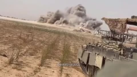 IDF DESTROYING THE REMAINS OF THE YASSER ARAFAT AIRPORT IN 2024