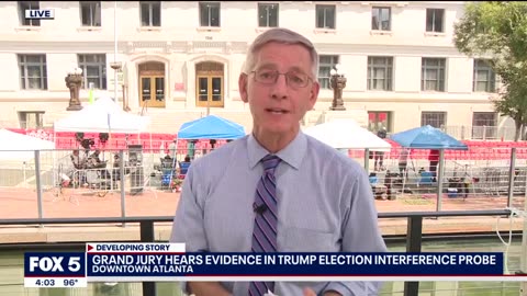 Grand jury hears evidence from witnesses in Trump election probe |