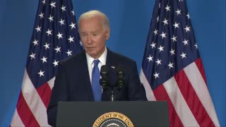 BIDEN: "I'm following the advice of my commander-in-chief"