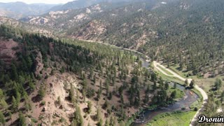 Hwy 97 near Twin Cedars, CO, July 6, 2021