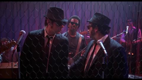 THE BLUES BROTHERS > Rawhide > The boys win over a hostile crowd at a Country & Western Bar