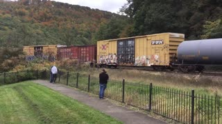 Southern Railroad Boxcar Horseshoe Curve PA