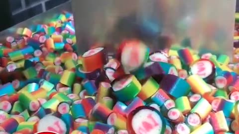 Candy Cutting Relaxing Video