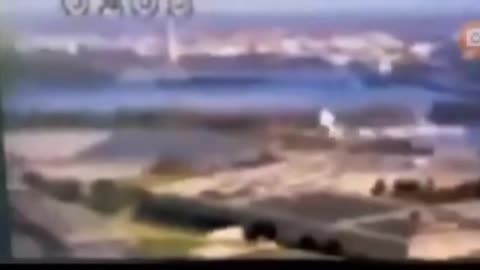 9/11 Pentagon Missle video from above