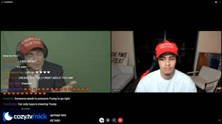 Nick Fuentes and Sneako discuss Trump's 2024 announcement speech
