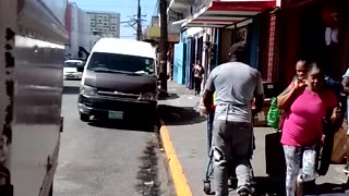 Raw footage of Jamaicans hustling in the streets of down town Kingston