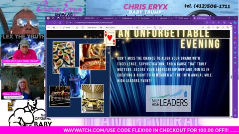 FLEX THE TRUTH W CHRIS ERYX & GUEST STACEY DOWLING OF THE MILE HIGH LEADERS EVENT