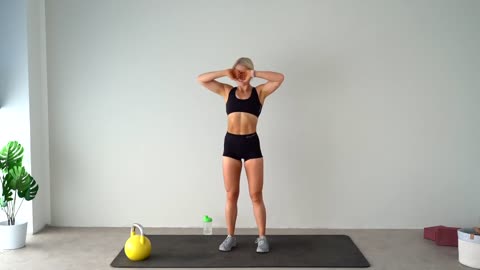 35 MIN KILLER HIIT Workout - Tabata Style, INTENSE, with weights