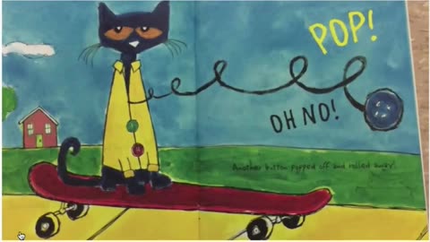 Pete the Cat and His Four Groovy Buttons by Eric Litwin, Illus. by James Dean, read by Mrs. Hawkins