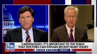 Cardiologist Dr. Peter McCullough discusses his findings with Tucker Carlson
