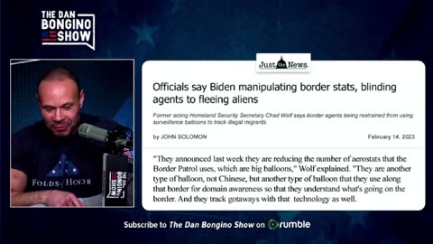 Bongino - More Biden Admin Lies About Immigration