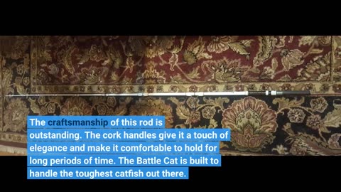 User Feedback: Okuma Battle Cat Catfish Spinning Rods (2-Piece)