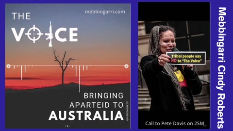 Mebbingarri Woman Eagle Cindy Roberts is warning Aussies what The Voice will actually do.