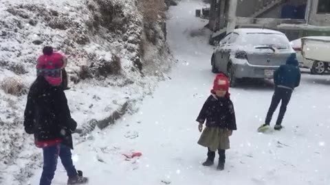 Lets play in Snow