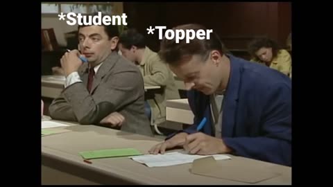 Students during online exam VS during offline exam