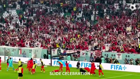 South Korea is awaiting the outcome of Uruguay v Ghana to celebrate in a frenzy!