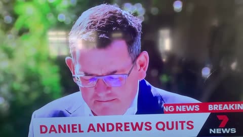 Ladies and Gentlemen, Dan Andrews has resigned! May he rot in hell forever.