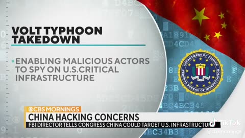 FBI Warning of Chinese Cyberattacks on Critical Infrastructure in the USA